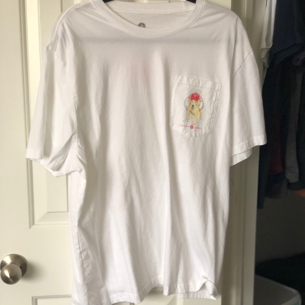 A white t shirt from Lauren James.